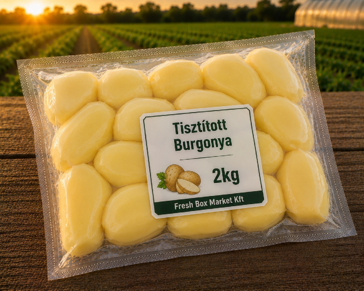 Tisztított Burgonya 2KG