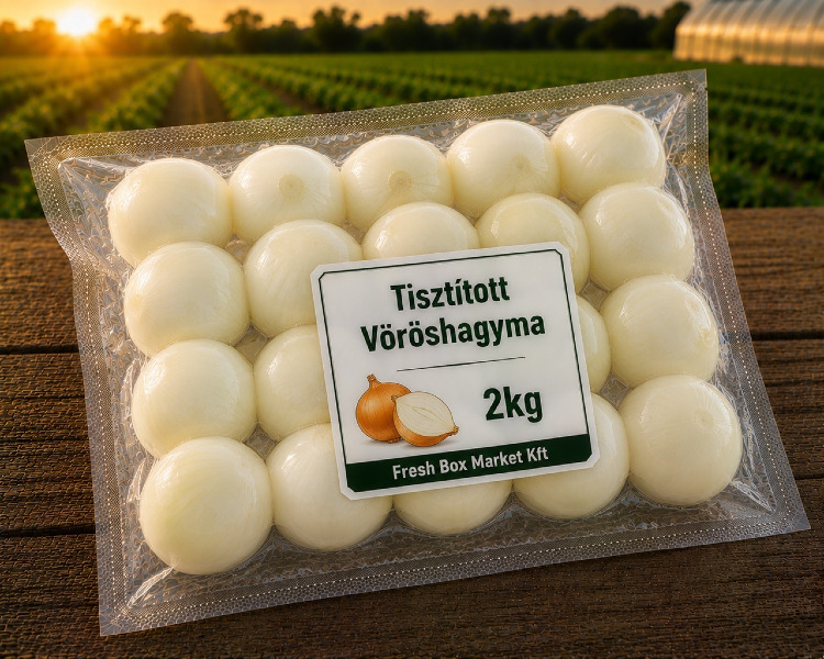 Tisztított Vöröshagyma 2KG