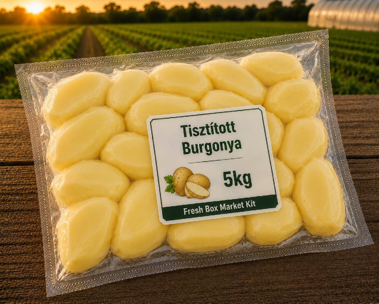 Tisztított Burgonya 5KG