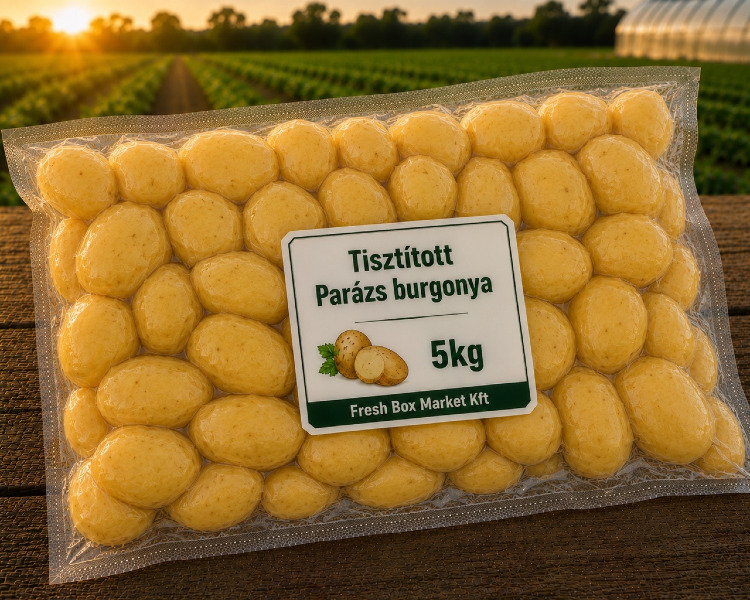 Tisztított Parázs burgonya 5KG