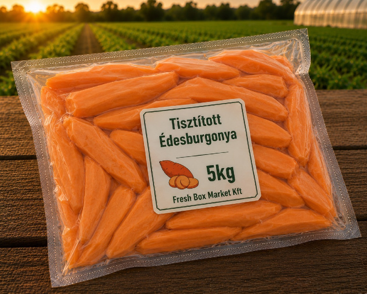 Tisztított Édesburgonya 5KG